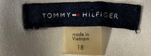 Load image into Gallery viewer, Tommy Hilfiger Womens Black White Colorblock Sleeveless Short Sheath Dress Sz 18