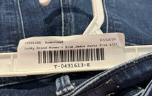 Load image into Gallery viewer, Lucky Brand Womens Blue Stretch Pockets Skinny Leg Jeans Size 4/27
