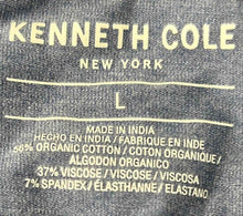 Load image into Gallery viewer, Kenneth Cole Mens Blue Short Sleeve Crew Neck Pullover T-Shirt Size Large