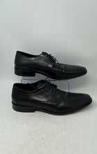 Load image into Gallery viewer, Johnston & Murphy Mens Melton 59-11567 Black Cap Toe Oxford Dress Shoes Size 14M