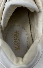 Load image into Gallery viewer, Michael Kors Womens HJ19K White Round Toe Lace-Up Sneaker Shoes Size 7.5M