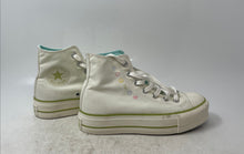 Load image into Gallery viewer, Converse Womens CTAS Lift Hi A08218F White Light Green Sneaker Shoes Size 6.5