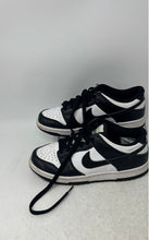 Load image into Gallery viewer, Nike Kids Dunk Low Retro White Black Low Top Lace-Up Sneaker Shoes Size 4Y