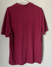 Load image into Gallery viewer, Banana Republic Mens Soft Red Short Sleeve Collared Classic Polo Shirt Size L