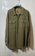 Load image into Gallery viewer, Tommy Bahama Mens Green Corduroy Long Sleeve Button Front Shirt Jacket Size XL