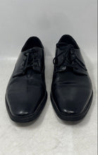 Load image into Gallery viewer, Calvin Klein Mens Ramses Black Leather Textured Lace-Up Oxford Dress Shoes Sz 9