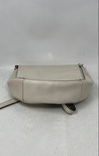 Load image into Gallery viewer, Anne Klein Womens Beige Gray Pebbled Leather Adjustable Strap Crossbody Bag