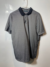 Load image into Gallery viewer, Perry Ellis Mens Gray Heather Short Sleeve Collared Golf Polo Shirt Size L