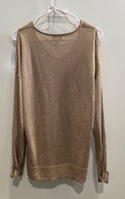 Load image into Gallery viewer, Calvin Klein Womens Brown Long Sleeve Pullover Sweater Size Large