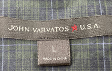 Load image into Gallery viewer, Authentic John Varvatos Mens Multicolor Printed Cotton Button-Up Shirt Size L