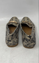 Load image into Gallery viewer, Coach Womens Olive A01096 Multicolor Snakeskin Print Flat Loafer Shoes Size 6B