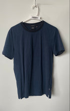 Load image into Gallery viewer, Hugo Boss Mens Blue Cotton Short Sleeve Crew Neck Pullover T-Shirt Size Medium