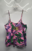 Load image into Gallery viewer, Express Womens Multicolor Floral Print Sleeveless Camisole Blouse Top Size Large