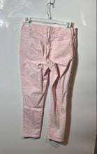 Load image into Gallery viewer, Nine West Girls Pink Flat Front Stretch Pockets Straight Leg Chino Pants Size 2