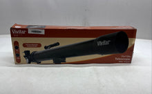 Load image into Gallery viewer, Vivitar Black 75x & 150x Full Size Refractor Telescope With Adjustable Tripod