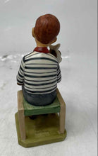 Load image into Gallery viewer, Norman Rockwell Boy At The Vets Saturday Evening Post 1962 Porcelain Figurine