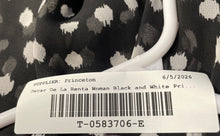Load image into Gallery viewer, Oscar De La Renta Womens Black White Print Camisole Blouse Top Size S/P