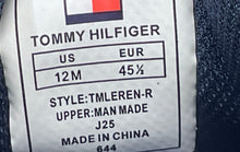 Load image into Gallery viewer, Tommy Hilfiger Mens Leren Beige Low Top Lace-Up Sneaker Shoes Size 12M