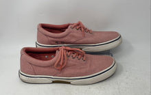Load image into Gallery viewer, Sperry Mens Striper II CVO STS25191 Pink Salt-Washed Sneaker Shoes Size 9.5