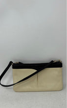 Load image into Gallery viewer, Dooney & Bourke Womens Cream Brown Pebbled Leather Shoulder Bag