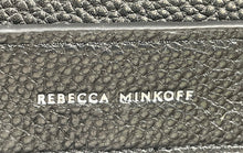 Load image into Gallery viewer, Authentic Rebecca Minkoff Darren Womens Black Leather Messenger Handbag Stained