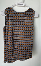 Load image into Gallery viewer, Armani Exchange Womens Multicolor Geometric Sleeveless Blouse Top Size XXS