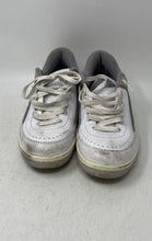Load image into Gallery viewer, Nike Mens Air Jordan 2 Retro Low DV9956-100 White Lace-Up Sneaker Shoes Size 9