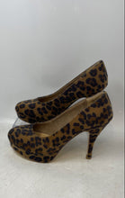 Load image into Gallery viewer, Kenneth Cole Reaction Womens Multicolor Animal Print Platform Heels Size 8.5