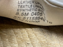 Load image into Gallery viewer, Authentic Tory Burch Womens White Black Ballet Flats 8.5M Stained Dirty Damaged