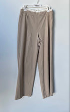 Load image into Gallery viewer, Zara Womens Beige Pleated Slash Pocket Straight Leg Dress Pants Size S