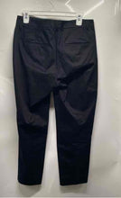 Load image into Gallery viewer, Ann Taylor Womens Black Flat Front Pockets Straight Leg Ankle Pants Size 4