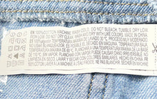Load image into Gallery viewer, Forever 21 Womens Blue Cotton Denim Light Wash Pockets Mini Skirt Size Small