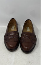 Load image into Gallery viewer, Stanley Blacker Mens Brown Leather Slip-On Casual Loafer Shoes Size 10