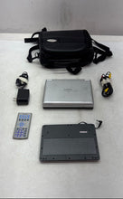 Load image into Gallery viewer, Audiovox Model No D1708 7-Inch Widescreen Portable DVD Player w/ Case Not Tested