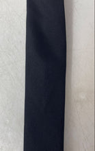Load image into Gallery viewer, Hugo Boss Mens Black Silk Long Formal Adjustable Pointed Tie