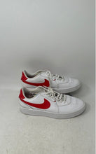 Load image into Gallery viewer, Nike Womens Court Blanc CI0808-103 White Red Lace-Up Sneaker Shoes Size 7
