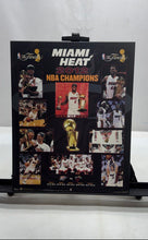 Load image into Gallery viewer, Miami Heat 2012 NBA Finals Champions Framed Commemorative Photo Wall Plaque