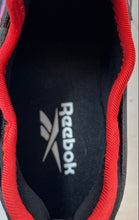 Load image into Gallery viewer, Reebok Kids Lite Spinner Black Blue Red Low Top Slip-On Sneaker Shoes Size 3K