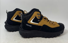 Load image into Gallery viewer, Mens Black Tan Fashion Sport Lace-Up Hiking Sneaker Shoes Size EUR 47