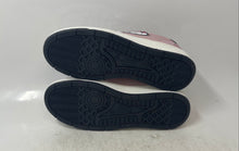 Load image into Gallery viewer, Hello Kitty Womens Pink White Leather Lace-Up Low Top Sneaker Shoes Size 9