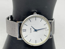 Load image into Gallery viewer, Cluse Women's Silver-Tone Minimalist Watch White Dial (NCL0