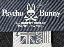 Load image into Gallery viewer, Psycho Bunny Mens Black Cotton Short Sleeve Collared Polo Shirt Size 4