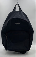 Load image into Gallery viewer, Jimmy Choo Parfums Mens Black Inner Pocket Adjustable Strap Zipper Backpack