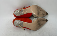 Load image into Gallery viewer, Kurt Geiger Womens London The Bond White Black Orange D'Orsay Heels Size 37