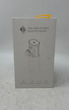 Load image into Gallery viewer, Pantheon B1 Silver Portable In-Ear Only Dual Wireless Stereo Bluetooth Headset