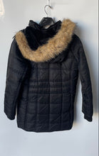Load image into Gallery viewer, Steve Madden Womens Black Long Sleeve Hooded Winter Puffer Jacket Size XL