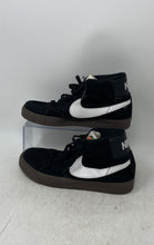 Load image into Gallery viewer, Nike Mens SB Zoom Blazer Mid 864349-010 Black Lace-Up Sneaker Shoes Size 5.5