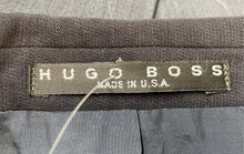 Load image into Gallery viewer, Hugo Boss Mens Blue Wool Pockets Long Sleeve Two-Button Blazer Size 48R