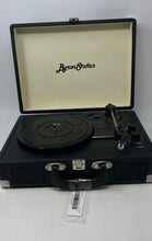 Load image into Gallery viewer, Byron Statics Model KTS-601BT Black Record Player Classic Turntable Not Tested