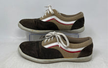 Load image into Gallery viewer, Taywin Mens Brown And Beige Lace-Up Round Toe Low Top Sneaker Shoes Size EUR 42
